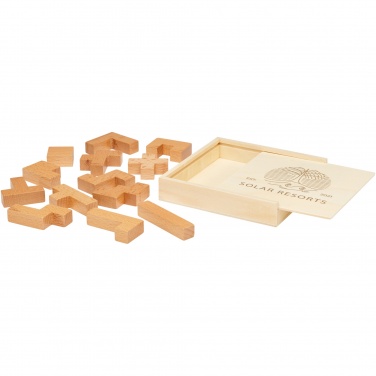 Logotrade promotional item image of: Bark wooden puzzle