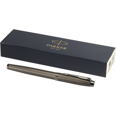 Logo trade promotional giveaways picture of: Parker IM rollerball pen