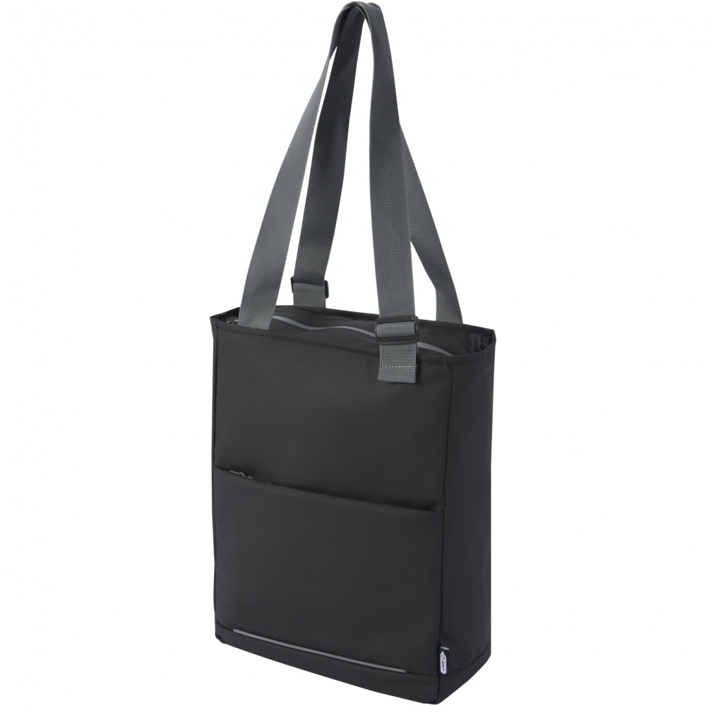 Logotrade advertising product image of: Aqua 14" GRS recycled water resistant laptop tote bag 14L