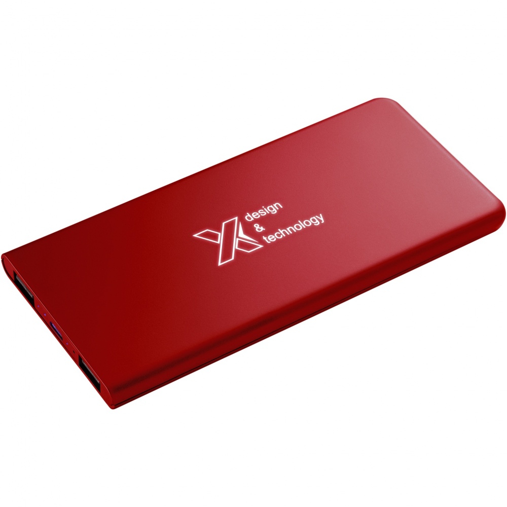Logotrade corporate gifts photo of: SCX.design P15 light-up 5000 mAh power bank