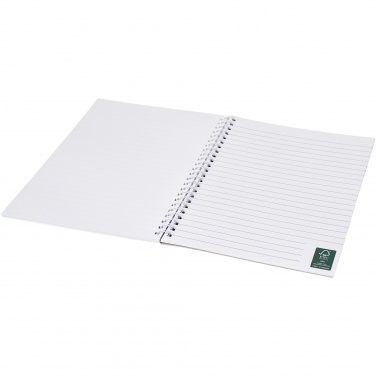 Logo trade advertising products picture of: Desk-Mate® A4 spiral notebook with printed back cover