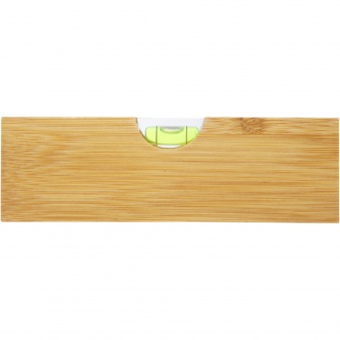 Logotrade promotional gift picture of: Flush bamboo spirit level with bottle opener