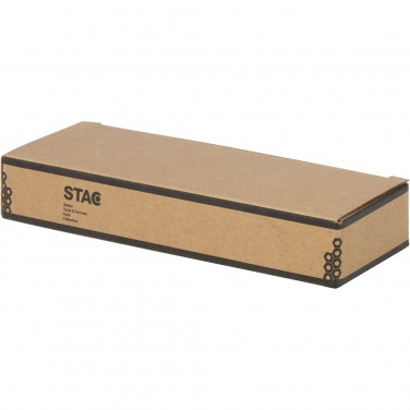 Logotrade promotional giveaway picture of: Flush bamboo spirit level with bottle opener