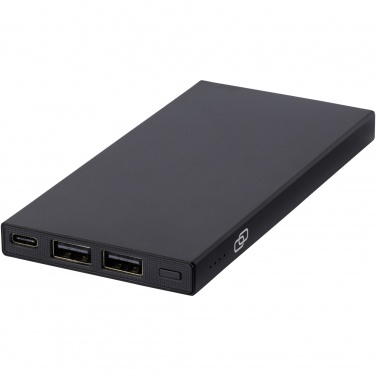 Logo trade promotional items picture of: Connect 5000 mAh recycled aluminium power bank