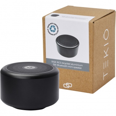 Logotrade promotional merchandise picture of: Rise 3W RCS recycled aluminium Bluetooth® mini speaker 