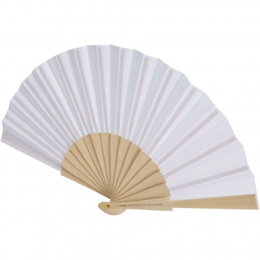 Logo trade corporate gift photo of: Manuela hand fan