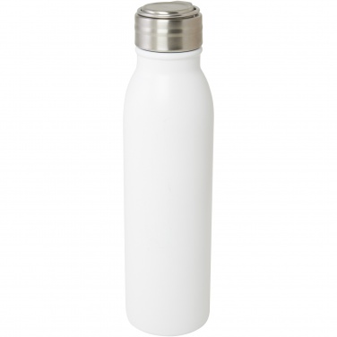 Logotrade promotional items photo of: Harper 700 ml RCS certified stainless steel water bottle with metal loop