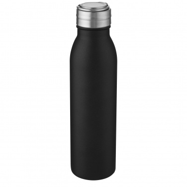 Logotrade promotional giveaway picture of: Harper 700 ml RCS certified stainless steel water bottle with metal loop