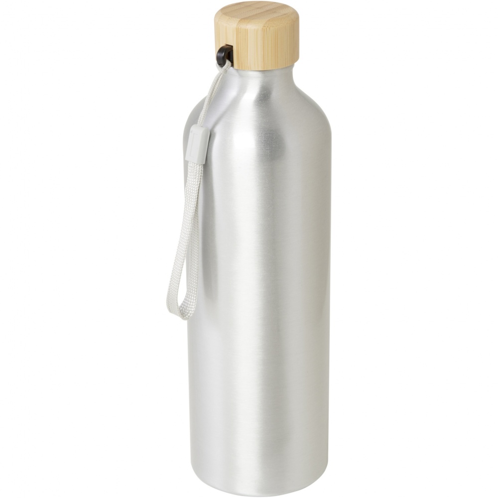 Logotrade promotional item image of: Malpeza 770 ml RCS certified recycled aluminium water bottle