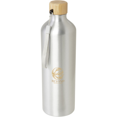 Logotrade advertising products photo of: Malpeza 1000 ml RCS certified recycled aluminium water bottle