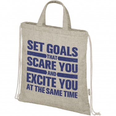 Logo trade promotional product photo of: Pheebs 150 g/m² Aware™ drawstring bag