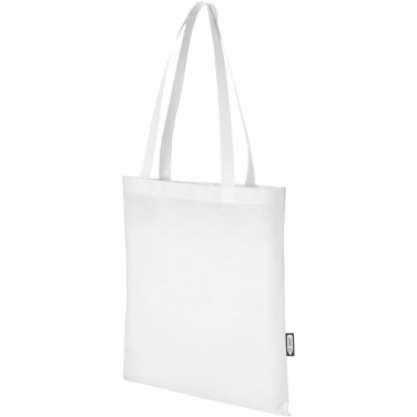 Logotrade promotional giveaway picture of: Zeus GRS recycled non-woven convention tote bag 6L