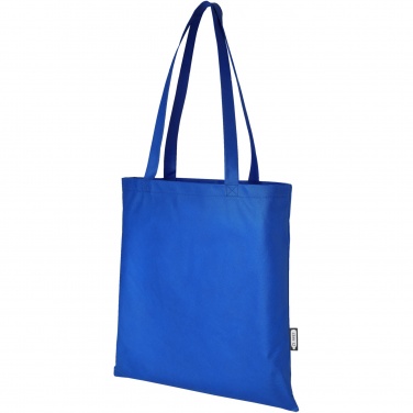 Logo trade promotional giveaways picture of: Zeus GRS recycled non-woven convention tote bag 6L