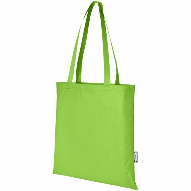 Logotrade promotional giveaway picture of: Zeus GRS recycled non-woven convention tote bag 6L