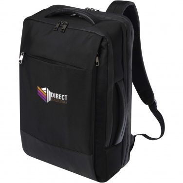 Logo trade advertising products image of: Expedition Pro 17" GRS recycled expandable laptop backpack 35L