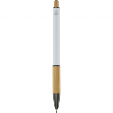 Logo trade promotional products image of: Darius recycled aluminium ballpoint pen
