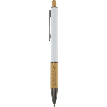 Logo trade promotional merchandise photo of: Darius recycled aluminium ballpoint pen
