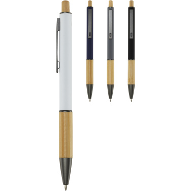 Logo trade advertising product photo of: Darius recycled aluminium ballpoint pen