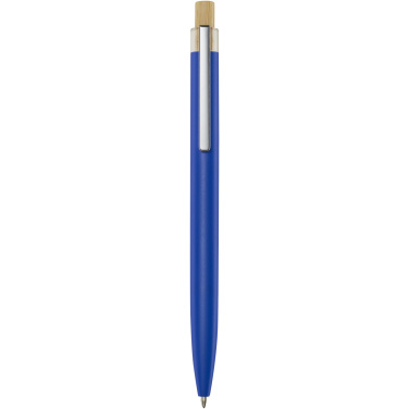 Logo trade promotional products picture of: Nooshin recycled aluminium ballpoint pen (black ink)