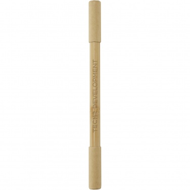 Logotrade business gift image of: Samambu bamboo duo pen
