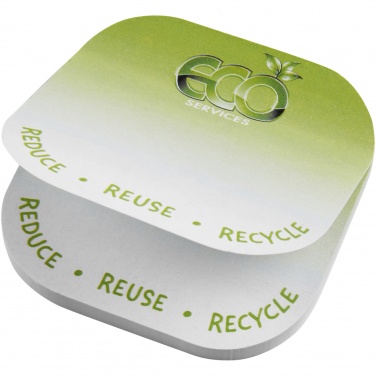 Logotrade corporate gifts photo of: Sticky-Mate® square-shaped recycled sticky notes with rounded corners