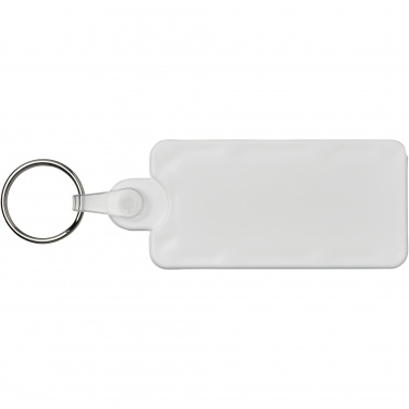 Logotrade promotional product picture of: Kym recycled tyre tread check keychain