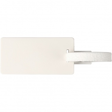 Logotrade corporate gift picture of: River recycled window luggage tag