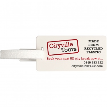 Logotrade business gift image of: River recycled window luggage tag