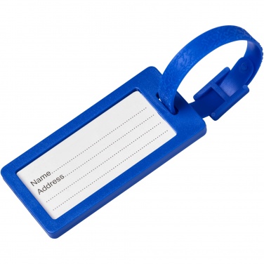 Logotrade corporate gift picture of: River recycled window luggage tag