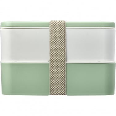 Logo trade promotional item photo of: MIYO Renew double layer lunch box