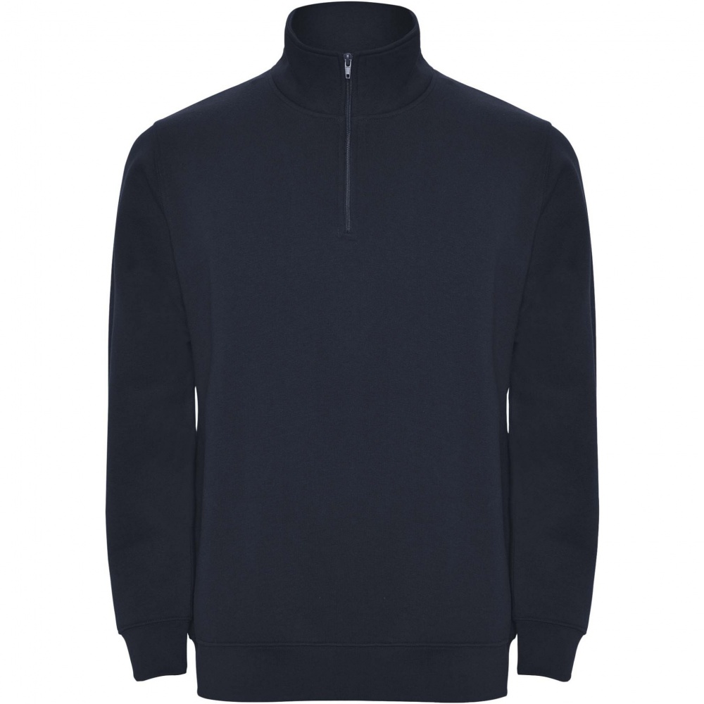 Logo trade corporate gift photo of: Aneto quarter zip sweater