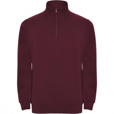 Logo trade corporate gifts picture of: Aneto quarter zip sweater