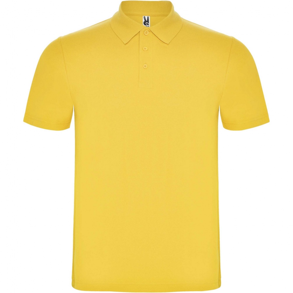 Logo trade corporate gifts picture of: Austral short sleeve unisex polo