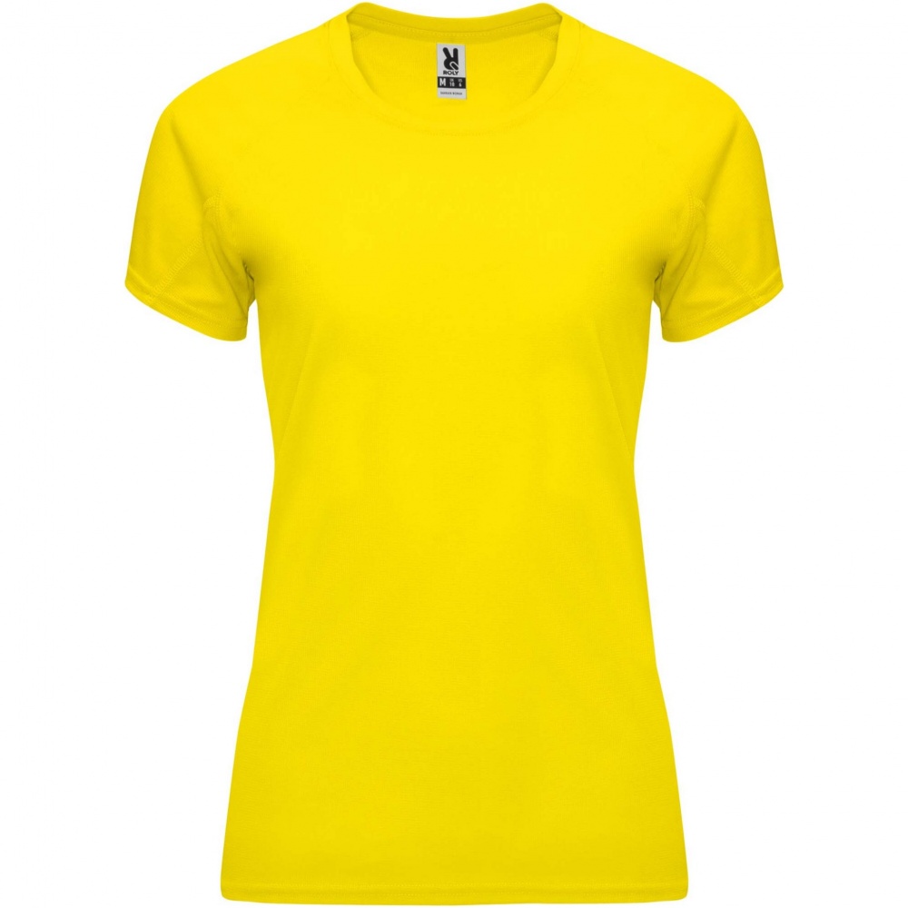 Logo trade corporate gift photo of: Bahrain short sleeve women's sports t-shirt