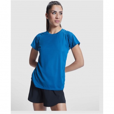 Logo trade promotional merchandise photo of: Bahrain short sleeve women's sports t-shirt
