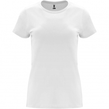 Logo trade advertising products image of: Capri short sleeve women's t-shirt