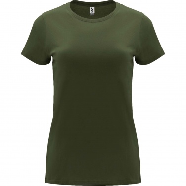 Logo trade promotional giveaway photo of: Capri short sleeve women's t-shirt