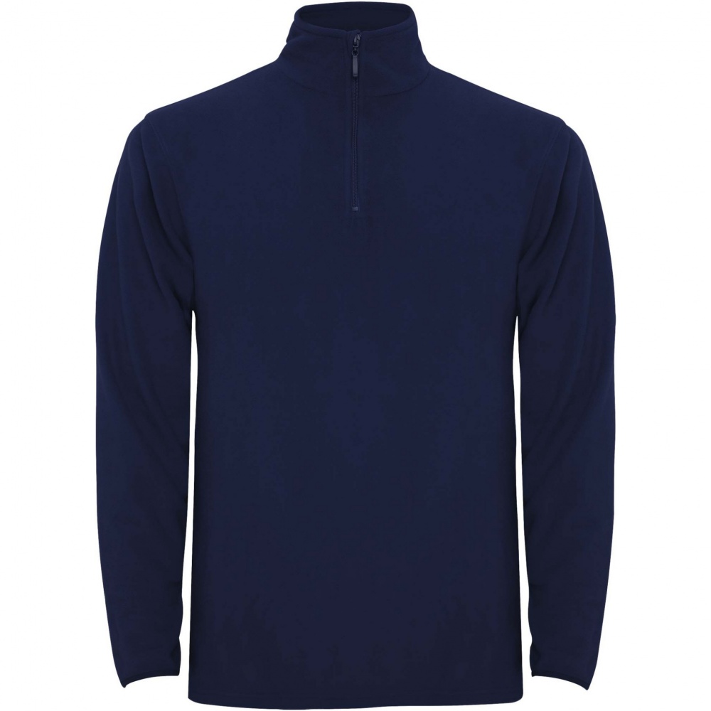Logo trade promotional giveaways image of: Himalaya men's quarter zip fleece jacket