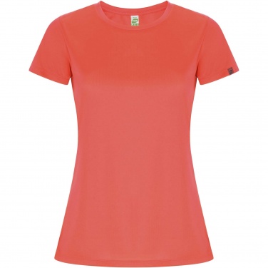 Logo trade promotional giveaways image of: Imola short sleeve women's sports t-shirt