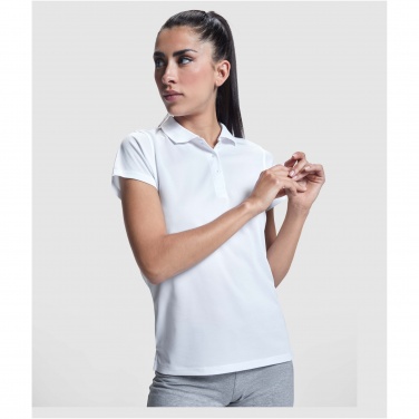 Logo trade promotional giveaways image of: Monzha short sleeve women's sports polo