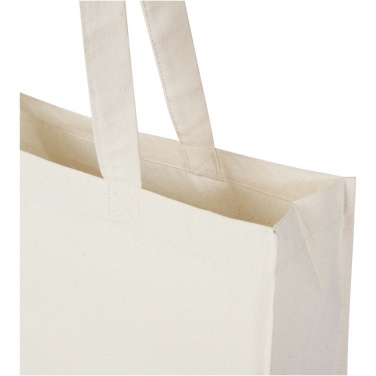 Logotrade advertising product picture of: Orissa 180 g/m² organic full gusset tote bag 14L
