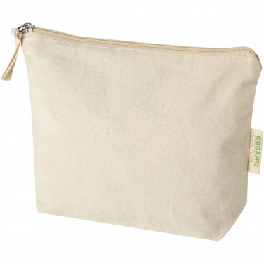 Logotrade promotional giveaway picture of: Orissa 180 g/m² organic toiletry bag 1L