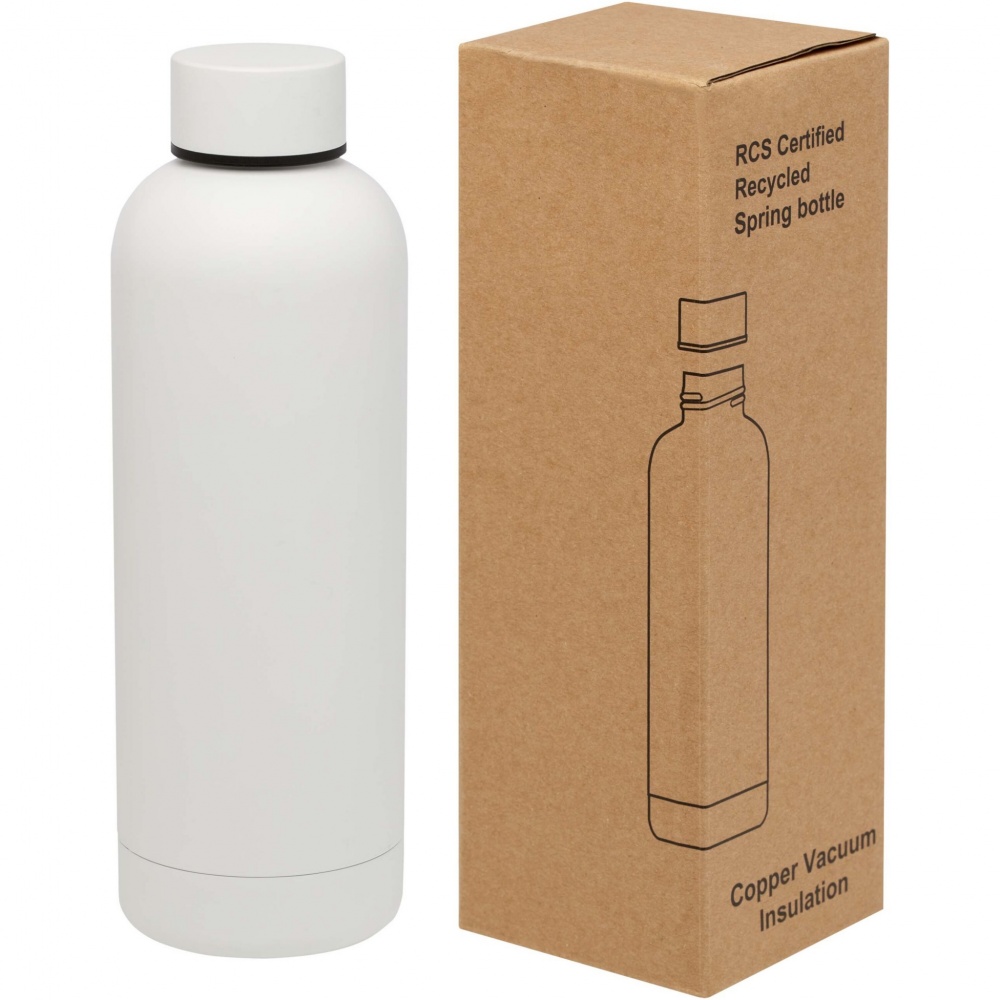 Logotrade promotional items photo of: Spring 500 ml RCS certified recycled stainless steel copper vacuum insulated bottle
