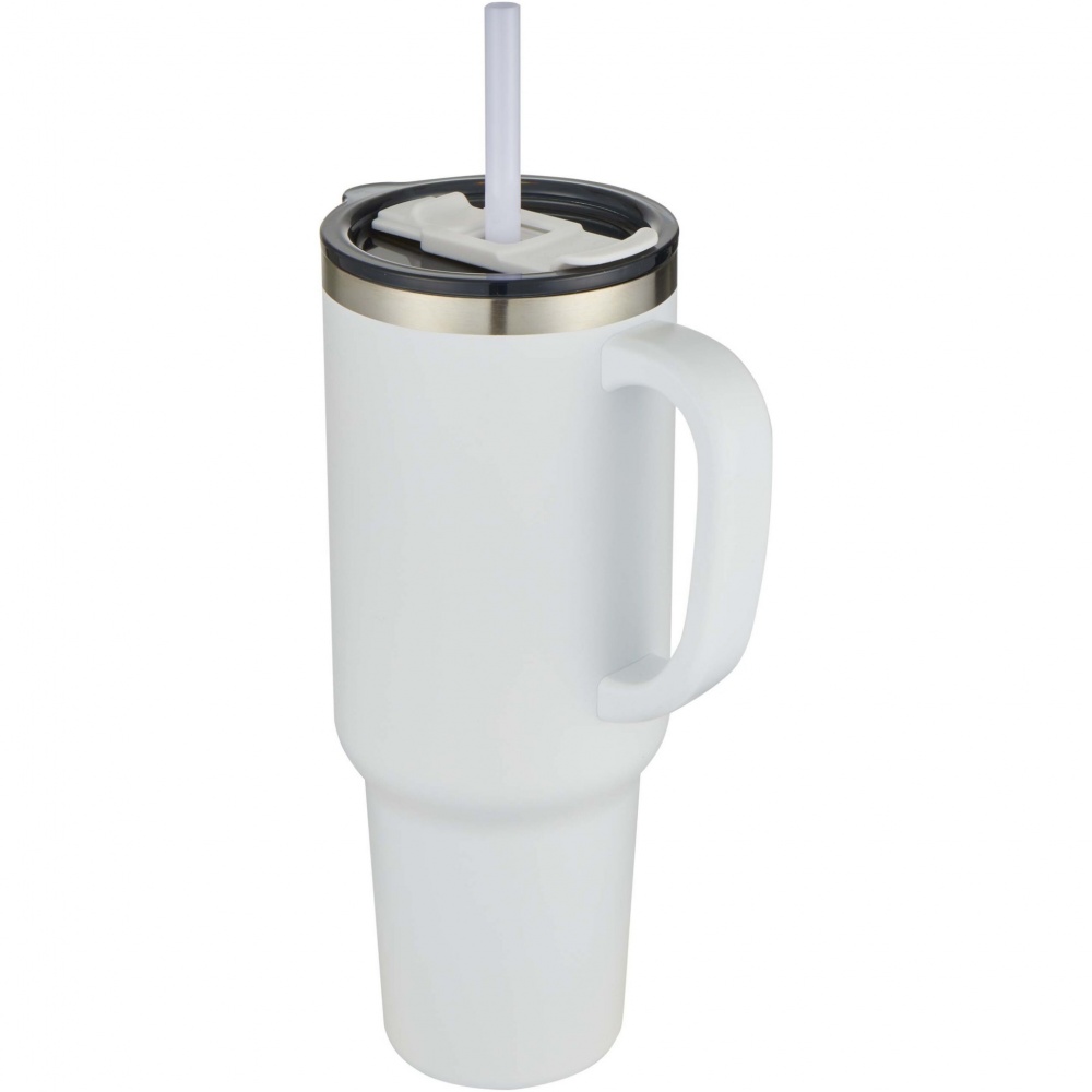 Logotrade promotional gift picture of: Sydney 1200 ml copper vacuum insulated tumbler with straw
