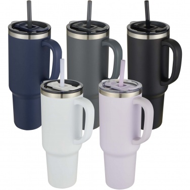 Logotrade promotional product image of: Sydney 1200 ml copper vacuum insulated tumbler with straw
