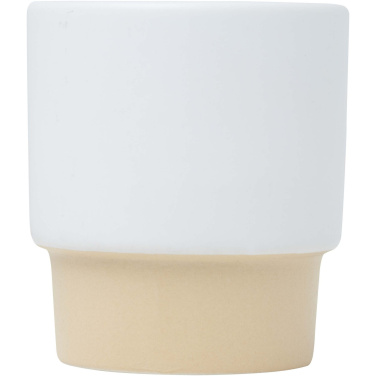 Logo trade corporate gift photo of: Olympia 130 ml stackable expresso cup with clay bottom