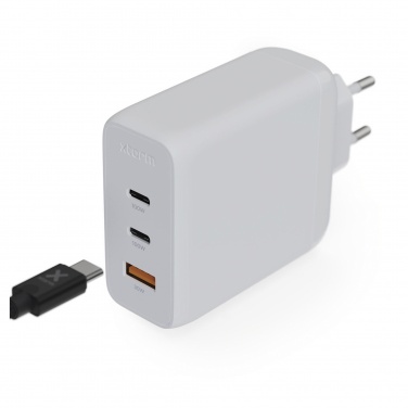 Logo trade promotional item photo of: Xtorm XEC100 GaN² Ultra 100W wall charger