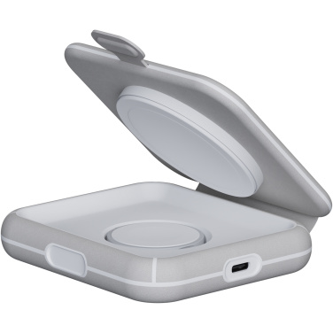 Logotrade promotional gift picture of: Xtorm XWF21 15W foldable 2-in-1 wireless travel charger