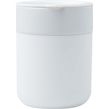 Logotrade promotional product image of: Java 330 ml ceramic tumbler with silicone wrap and plastic lid
