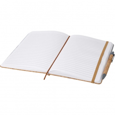 Logo trade promotional merchandise picture of: Veronica A5 hard cover notebook